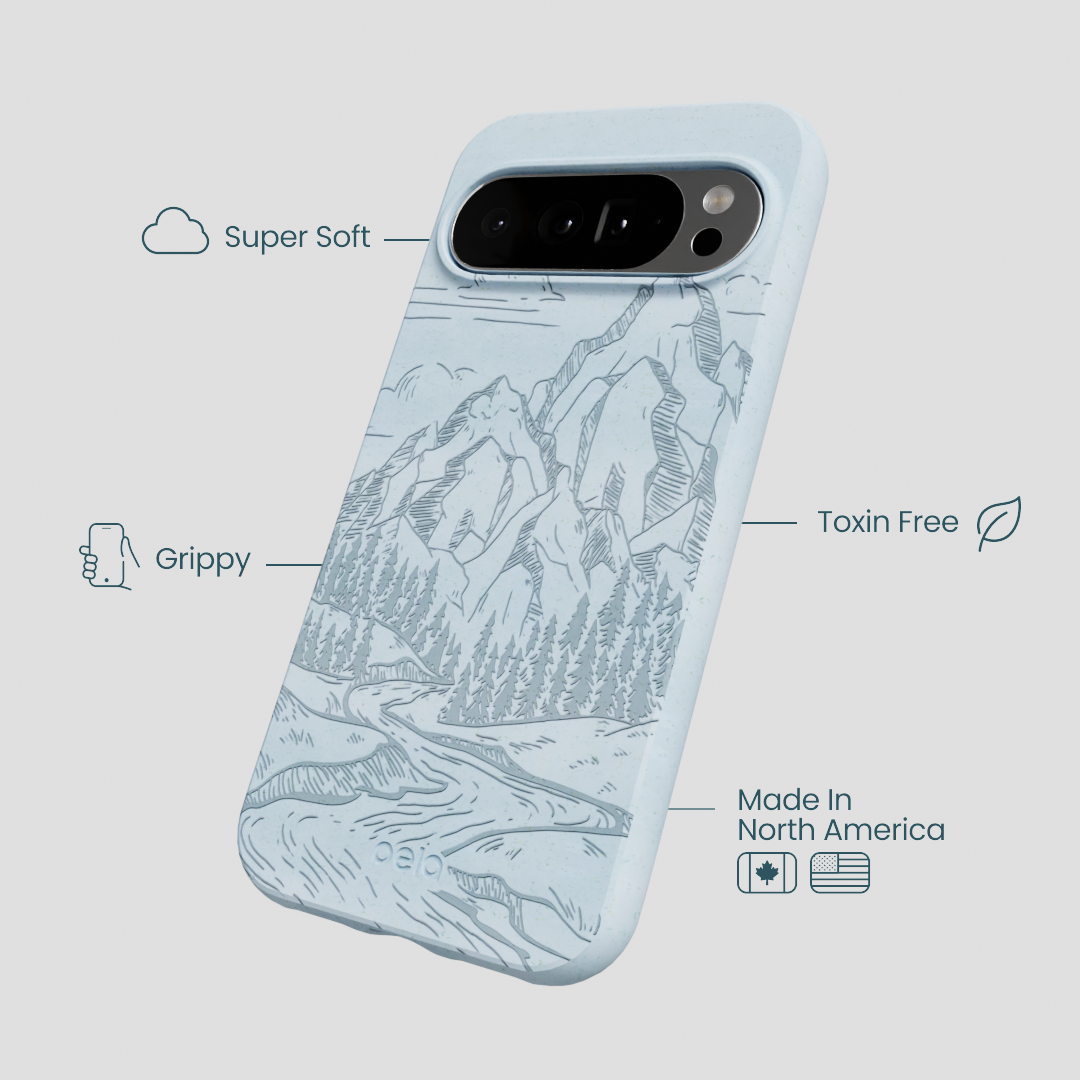 Powder Blue Rockies Google Pixel 10 Pro XL Case