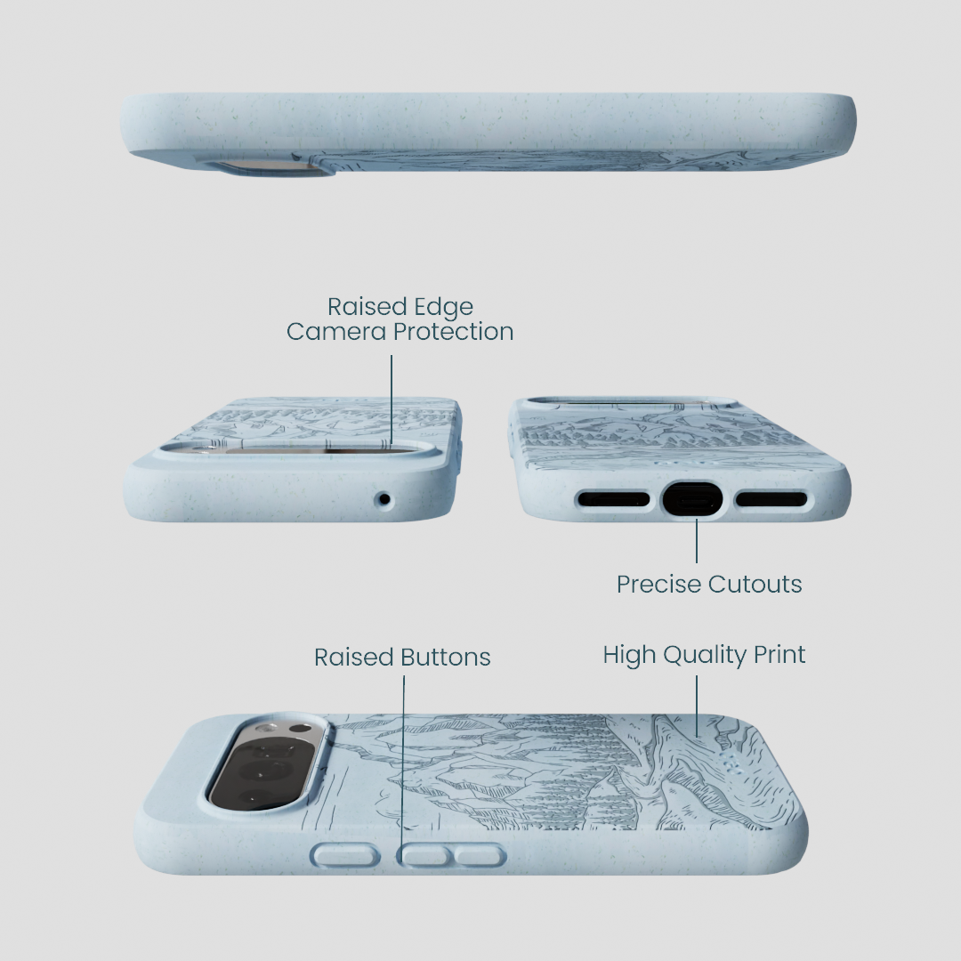 Powder Blue Rockies Google Pixel 10/10 Pro Case
