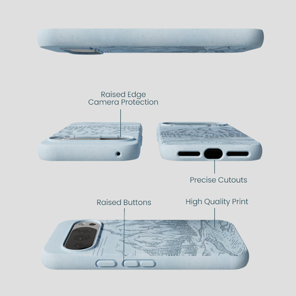 Powder Blue Rockies Google Pixel 10/10 Pro Case