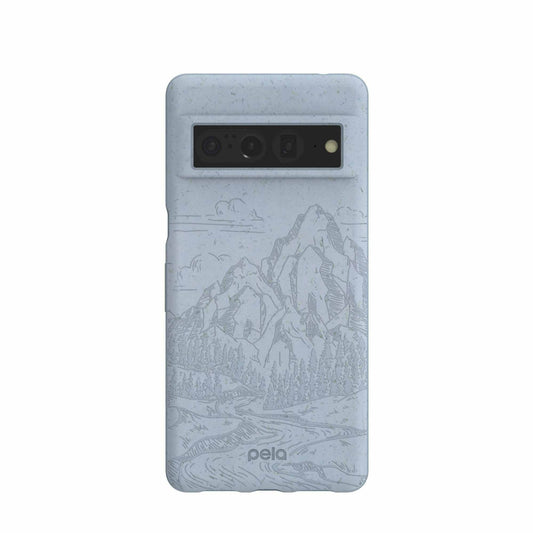 Powder Blue Rockies Google Pixel 7 Pro Case