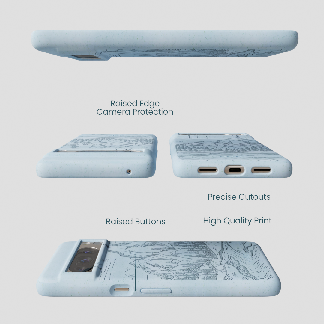 Powder Blue Rockies Google Pixel 8 Pro Case