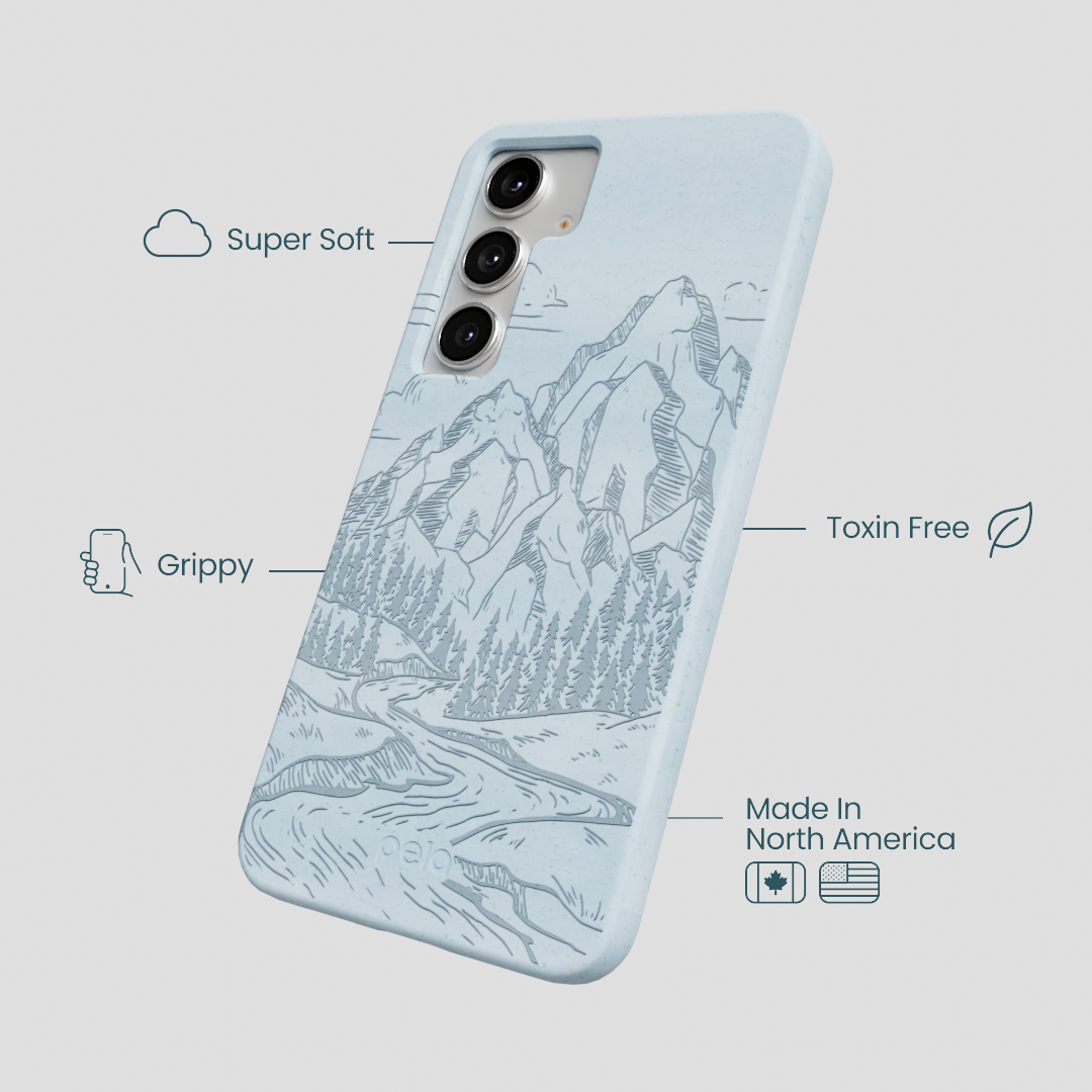 Powder Blue Rockies Samsung Galaxy S25+(Plus) Case