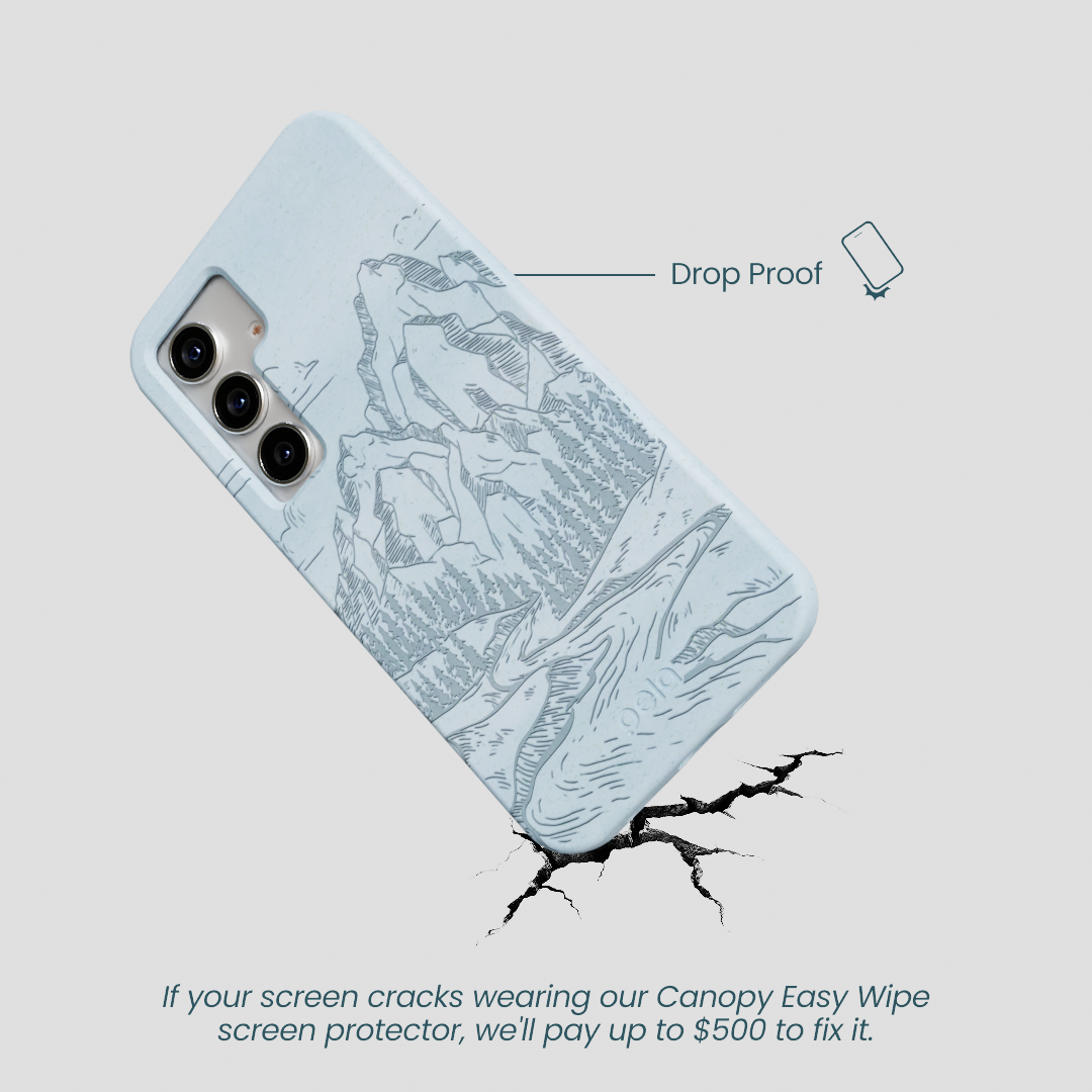 Powder Blue Rockies Samsung Galaxy S25 Case