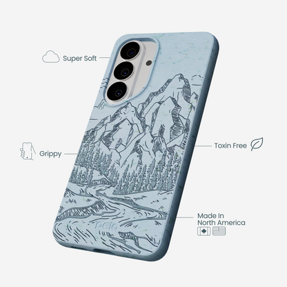 Powder Blue Rockies Samsung Galaxy S26 Case