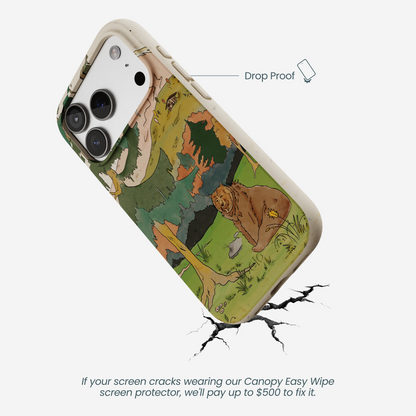London Fog Rocky Bear iPhone 17 Pro Case