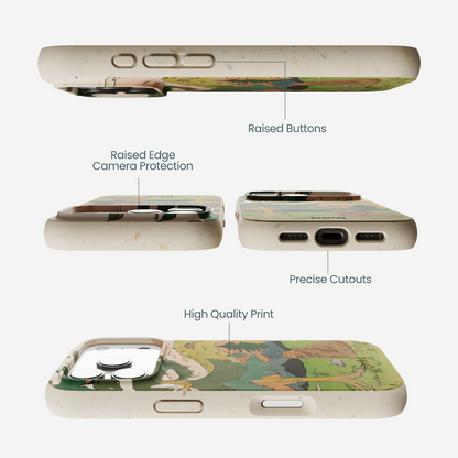 London Fog Rocky Bear iPhone 17 Pro Case