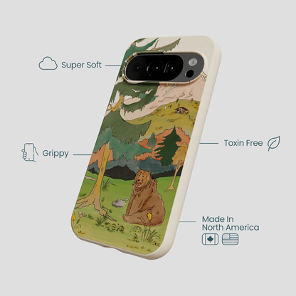 London Fog Rocky Bear Google Pixel 10/10 Pro Case