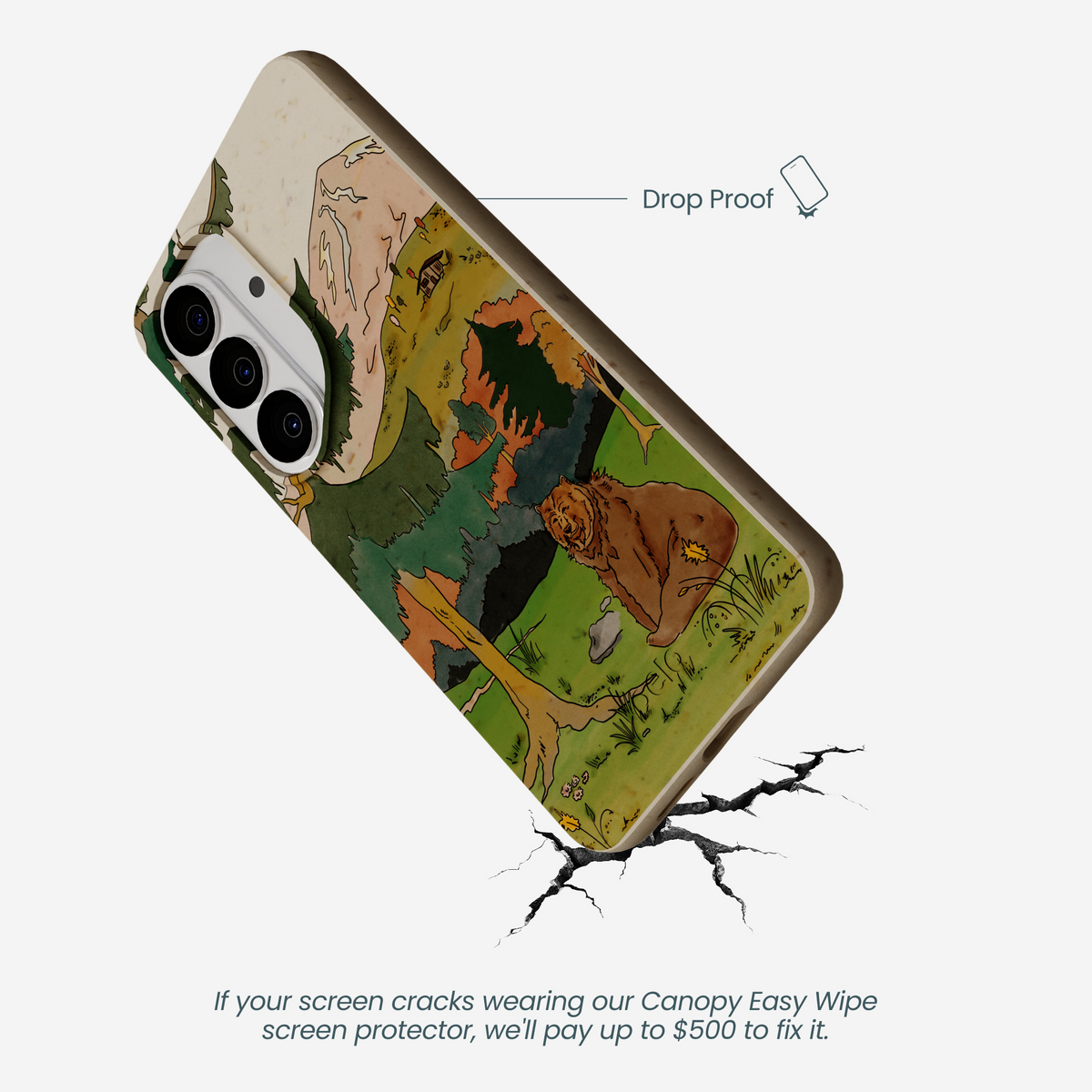 London Fog Rocky Bear Samsung Galaxy S26 Case