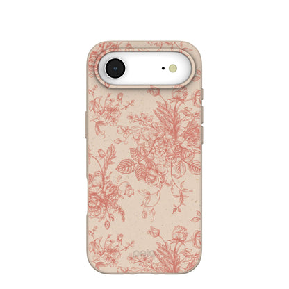 Seashell Rococo Bouquets iPhone Air Case