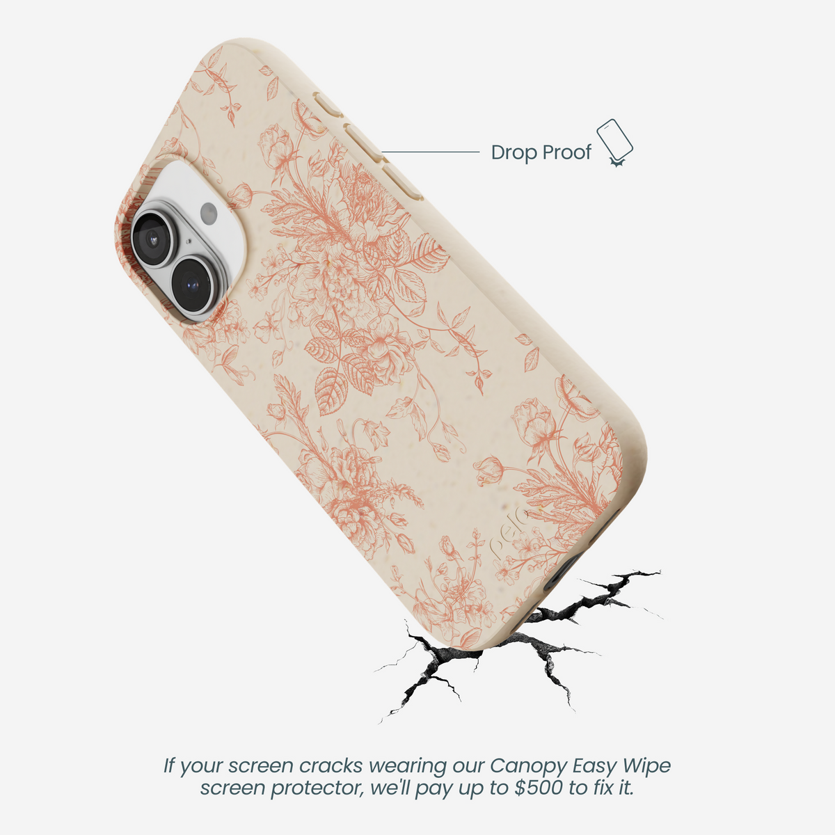 Seashell Rococo Bouquets iPhone 17 Case