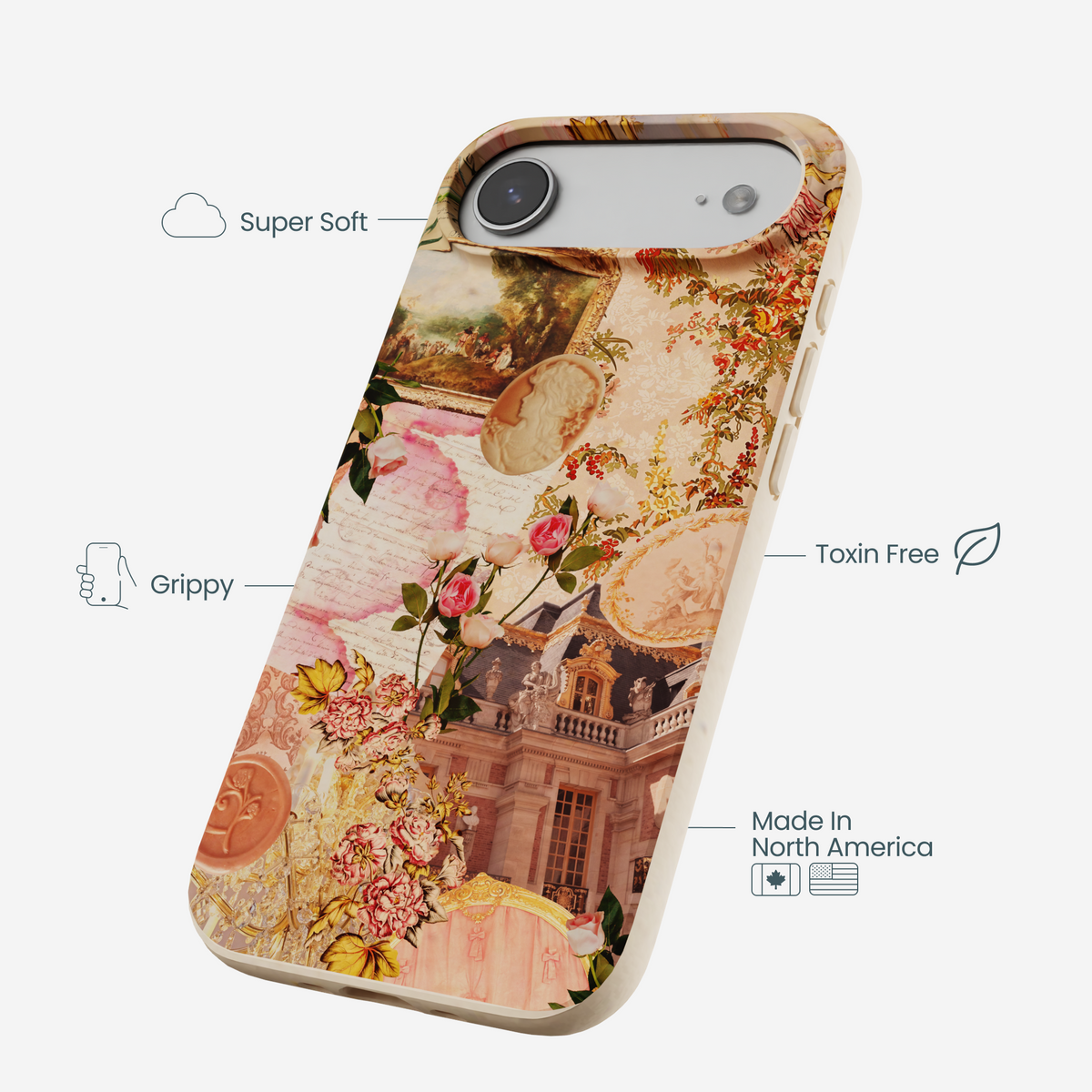 Seashell Rococo Romance iPhone Air Case