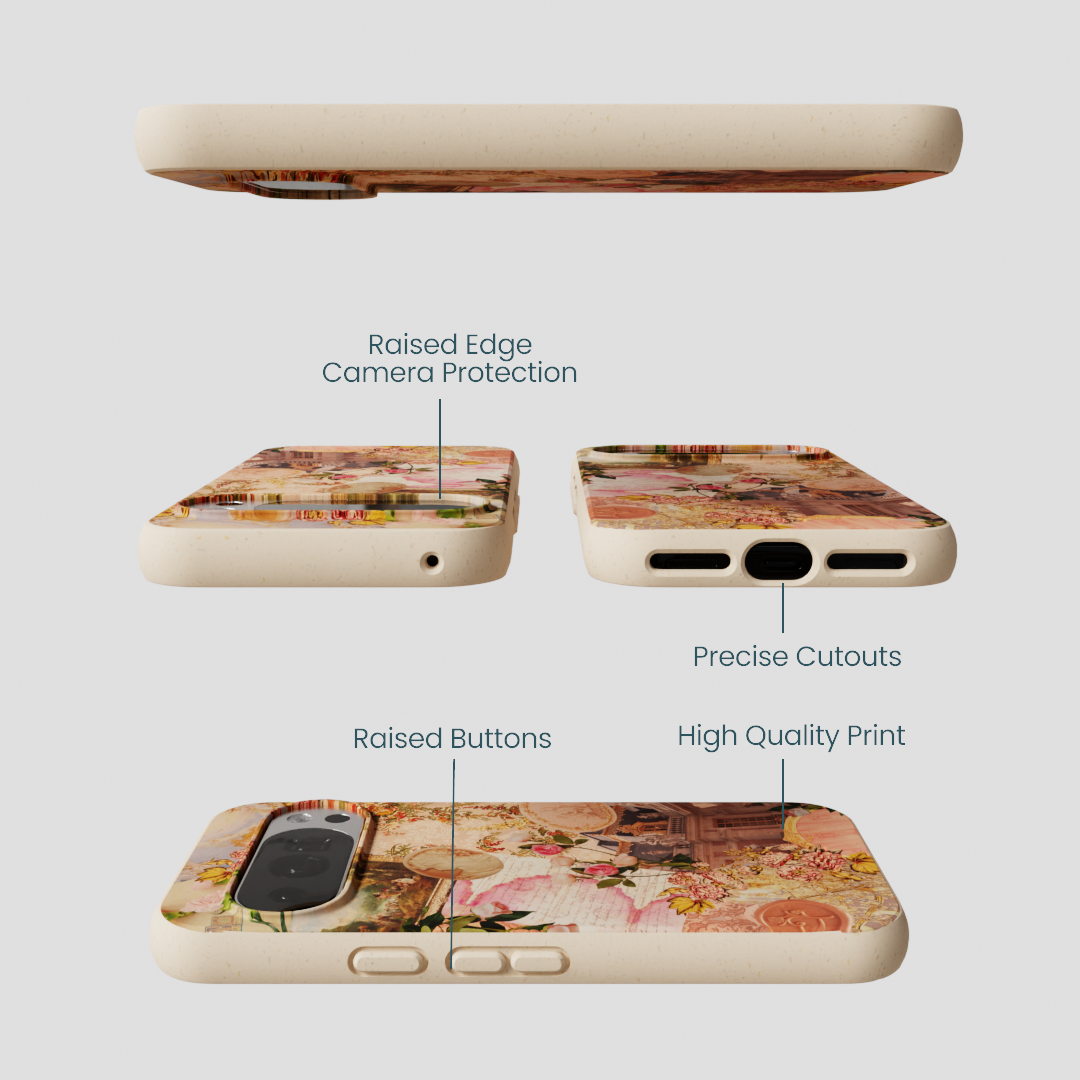 Seashell Rococo Romance Google Pixel 10/10 Pro Case