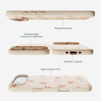 Seashell Roses and Bows iPhone Air Case