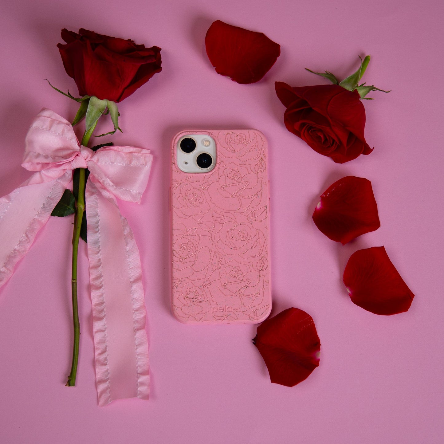 Bubblegum Pink Rosettes Samsung Galaxy S26 Case