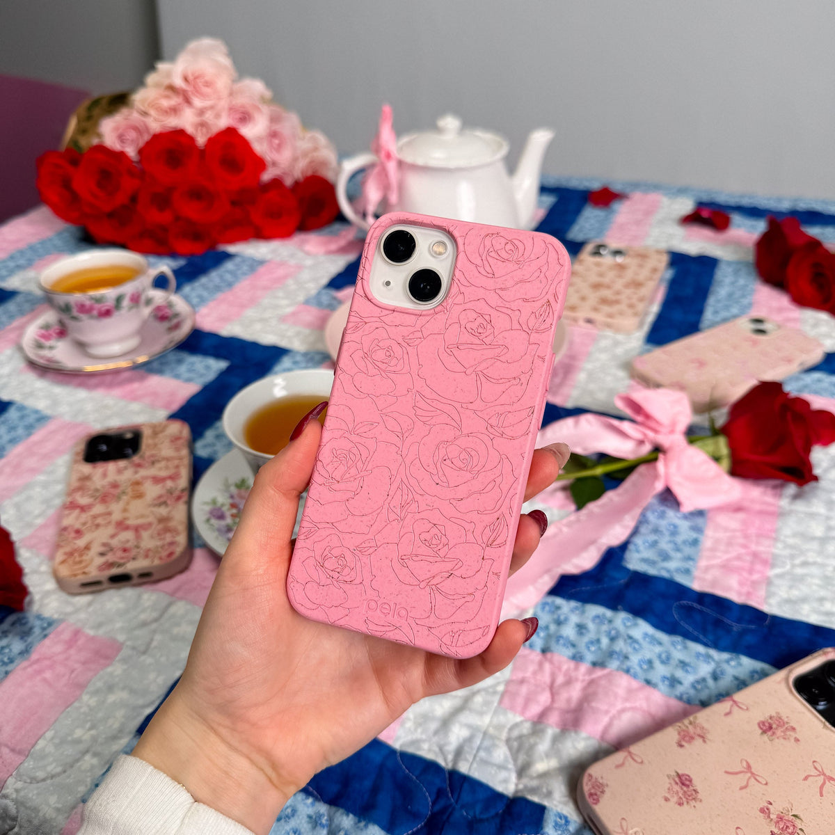 Bubblegum Pink Rosettes Samsung Galaxy S26 Ultra Case