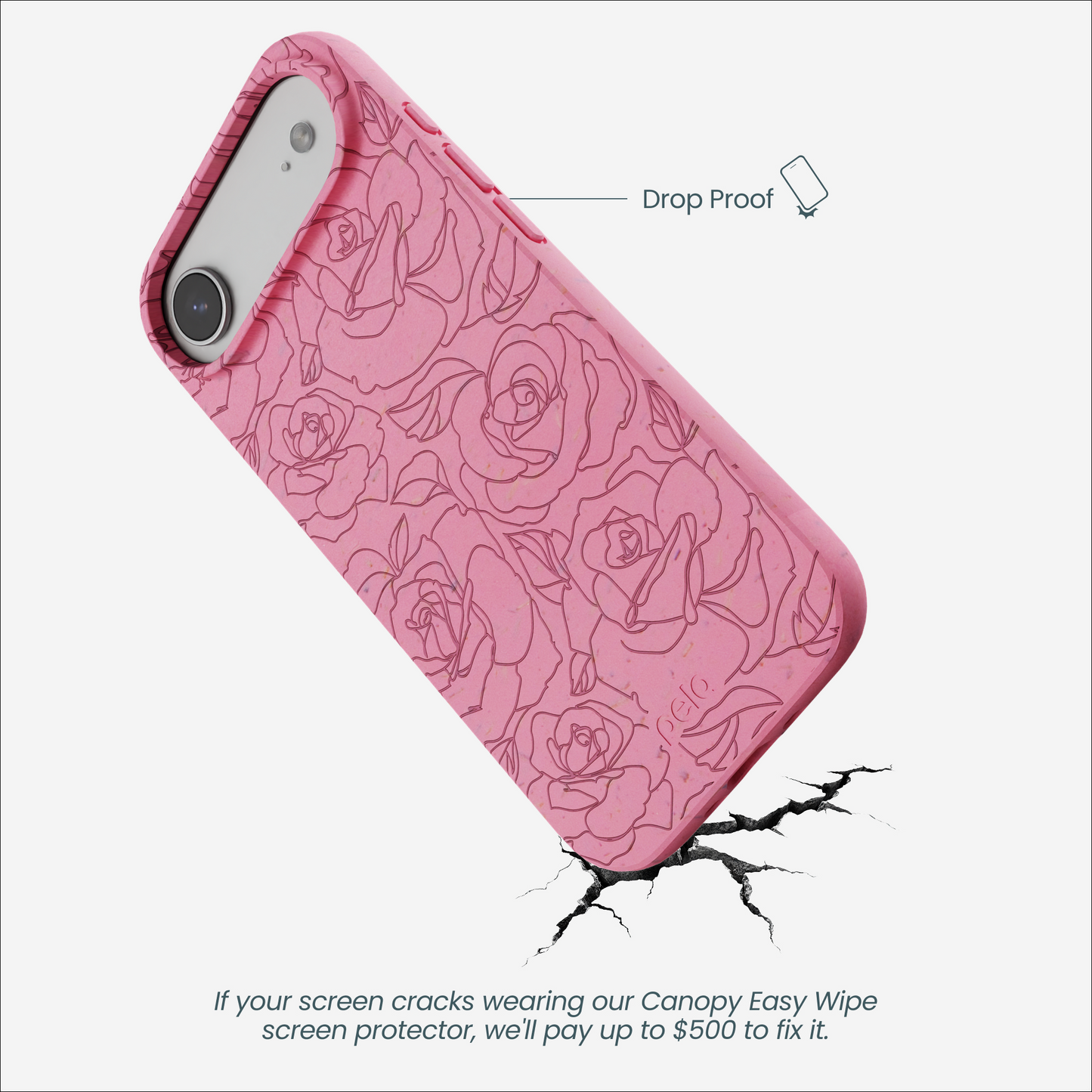 Bubblegum Pink Rosettes iPhone Air Case
