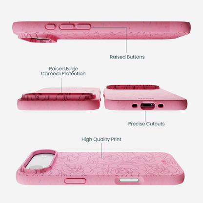 Bubblegum Pink Rosettes iPhone Air Case
