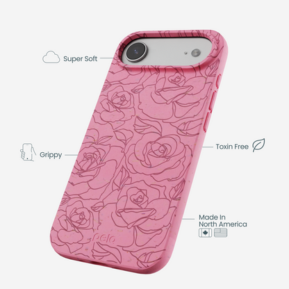 Bubblegum Pink Rosettes iPhone Air Case
