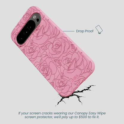 Bubblegum Pink Rosettes Google Pixel 10 Pro XL Case