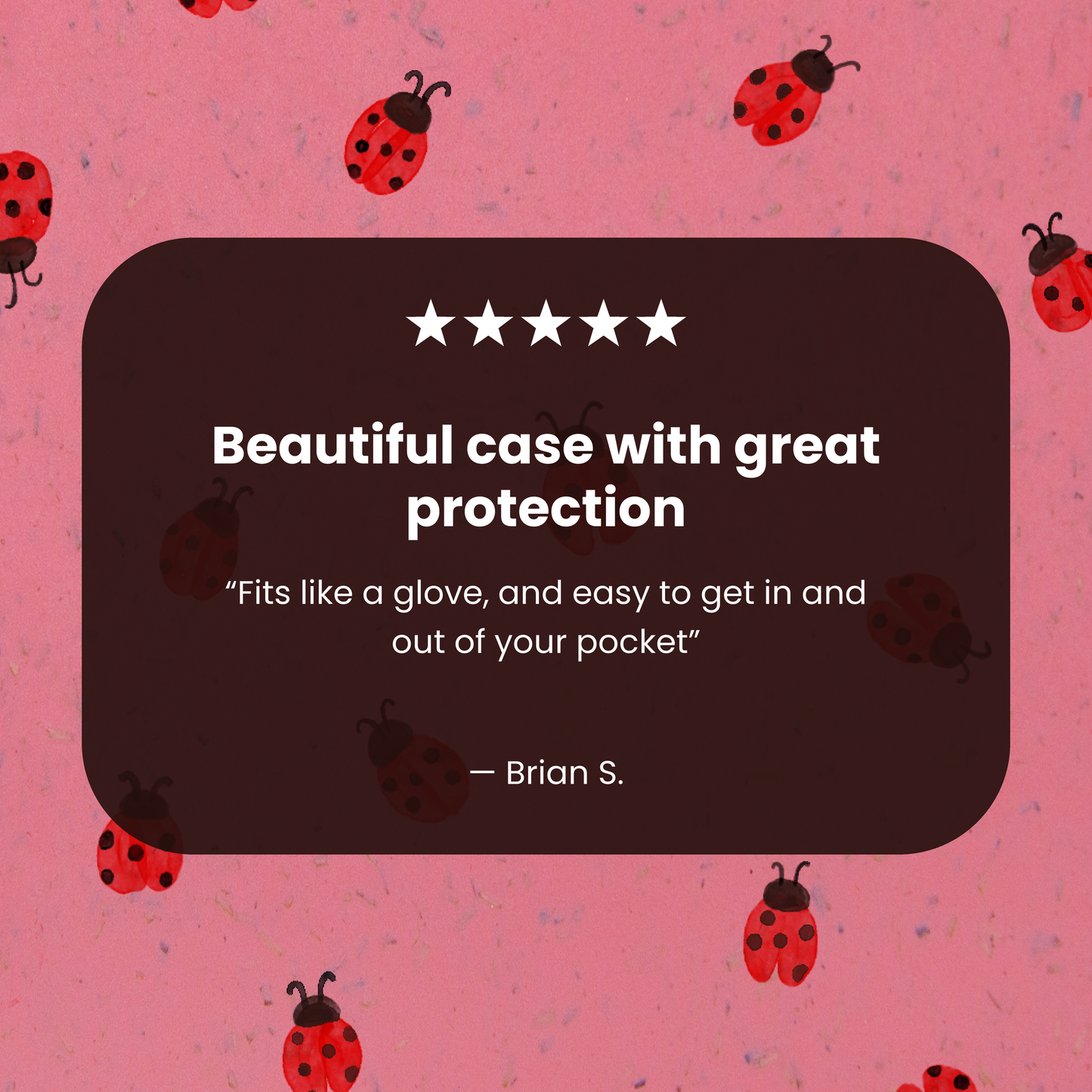 Bubblegum Pink Rosy Ladybug Samsung Galaxy S26 Ultra Case