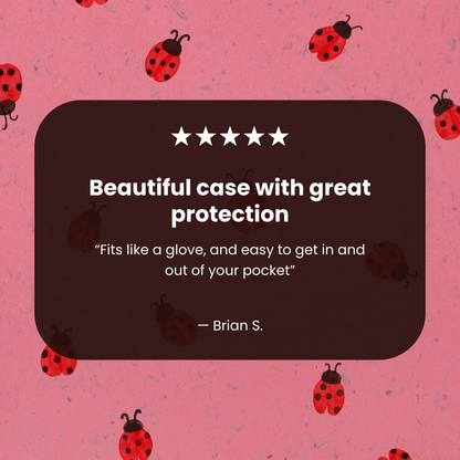 Bubblegum Pink Rosy Ladybug Samsung Galaxy S26 Ultra Case