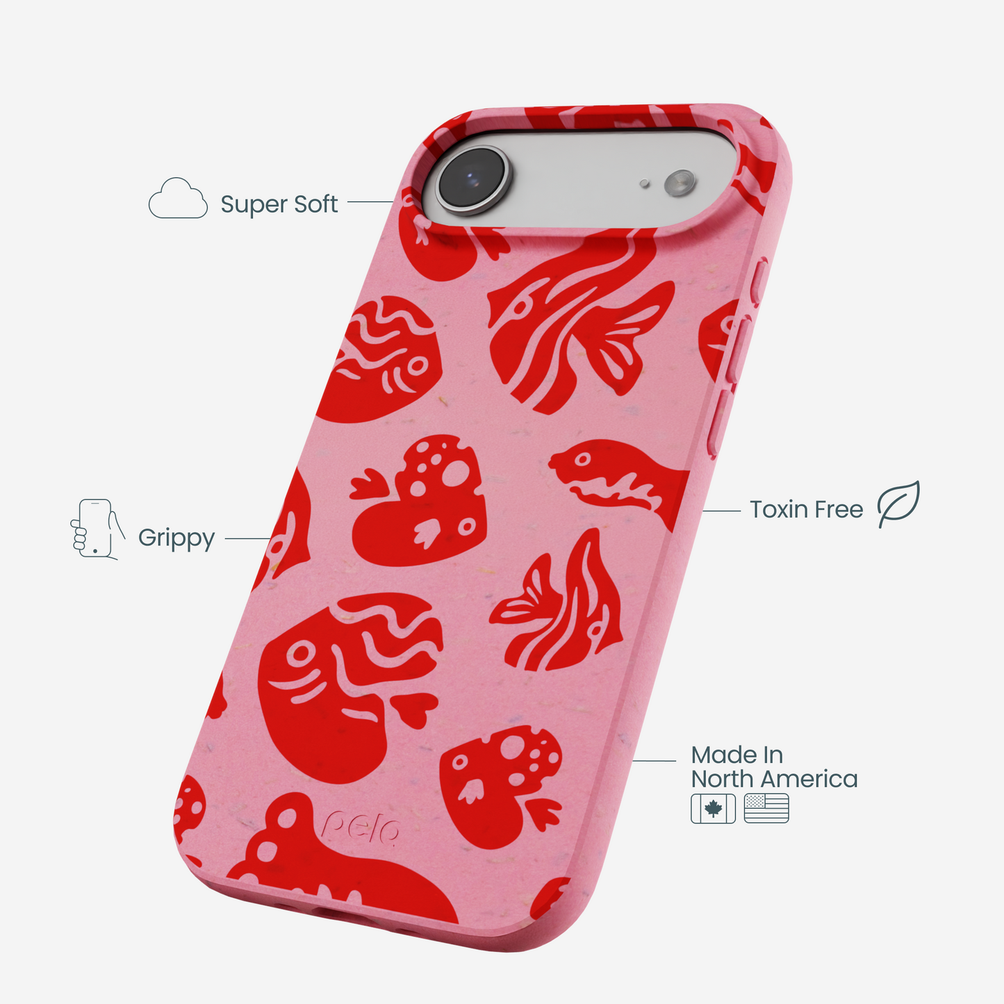 Bubblegum Pink Rosy Reef iPhone Air Case