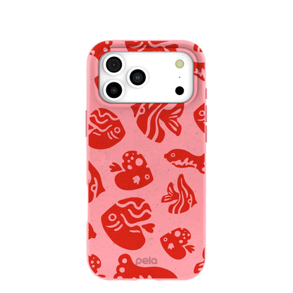 Bubblegum Pink Rosy Reef iPhone 17 Pro Max Case
