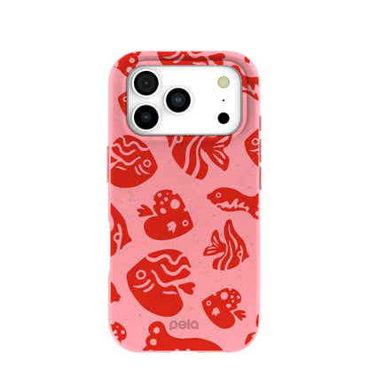 Bubblegum Pink Rosy Reef iPhone 17 Pro Case