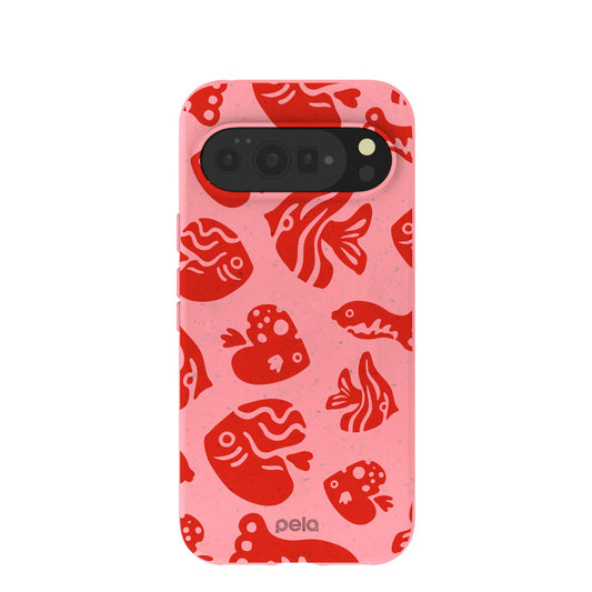 Bubblegum Pink Rosy Reef Google Pixel 10 Pro XL Case