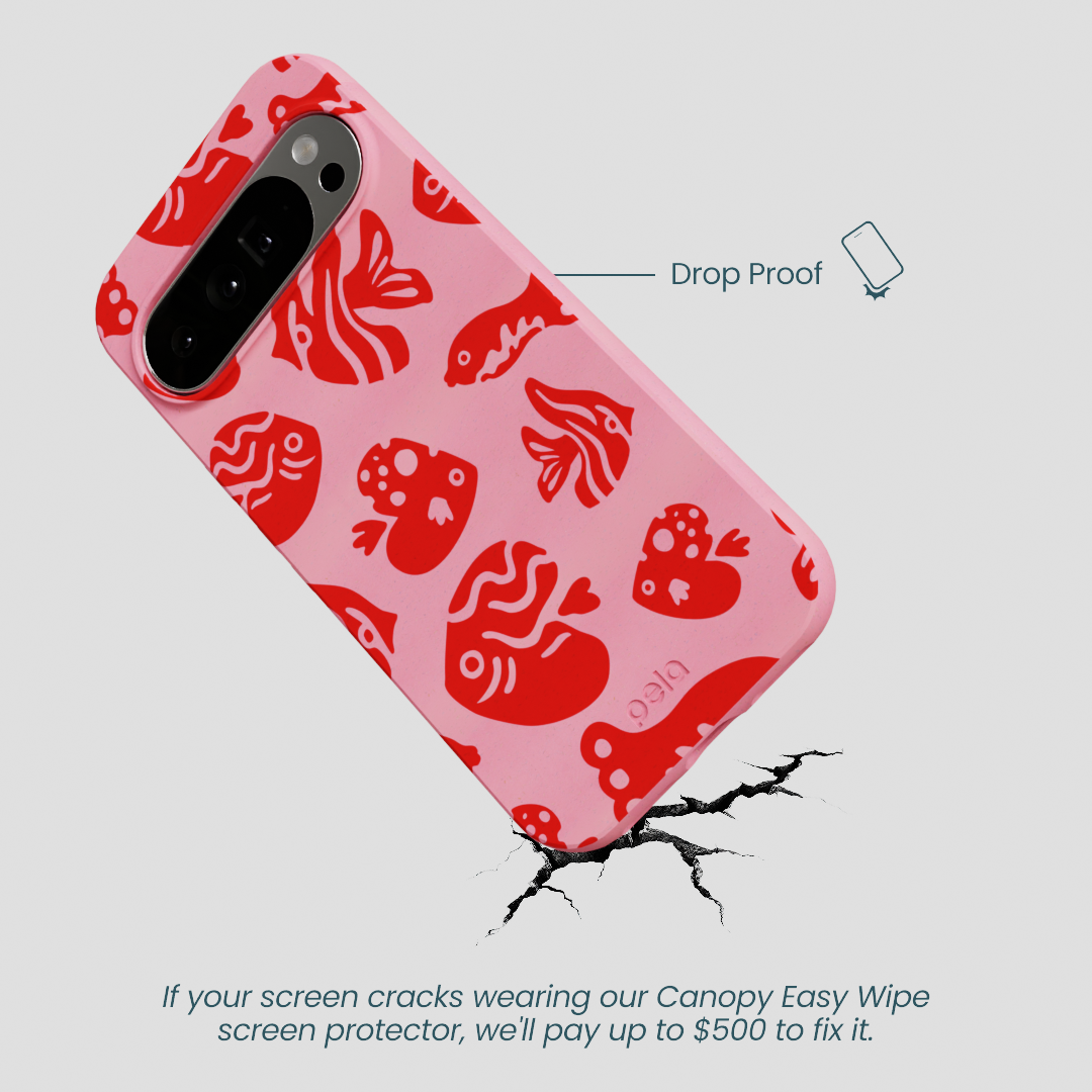 Bubblegum Pink Rosy Reef Google Pixel 10 Pro XL Case