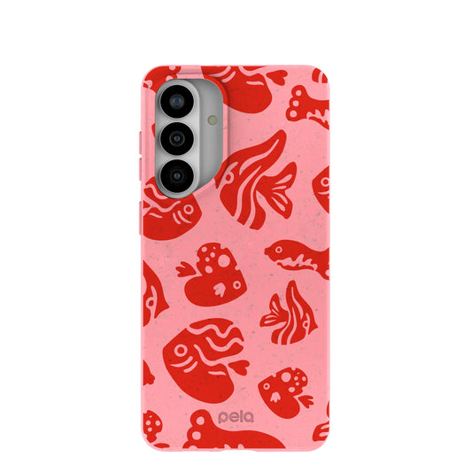 Bubblegum Pink Rosy Reef Samsung Galaxy S26+(Plus) Case