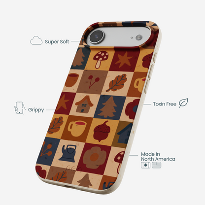 London Fog Rustic Grid iPhone Air Case