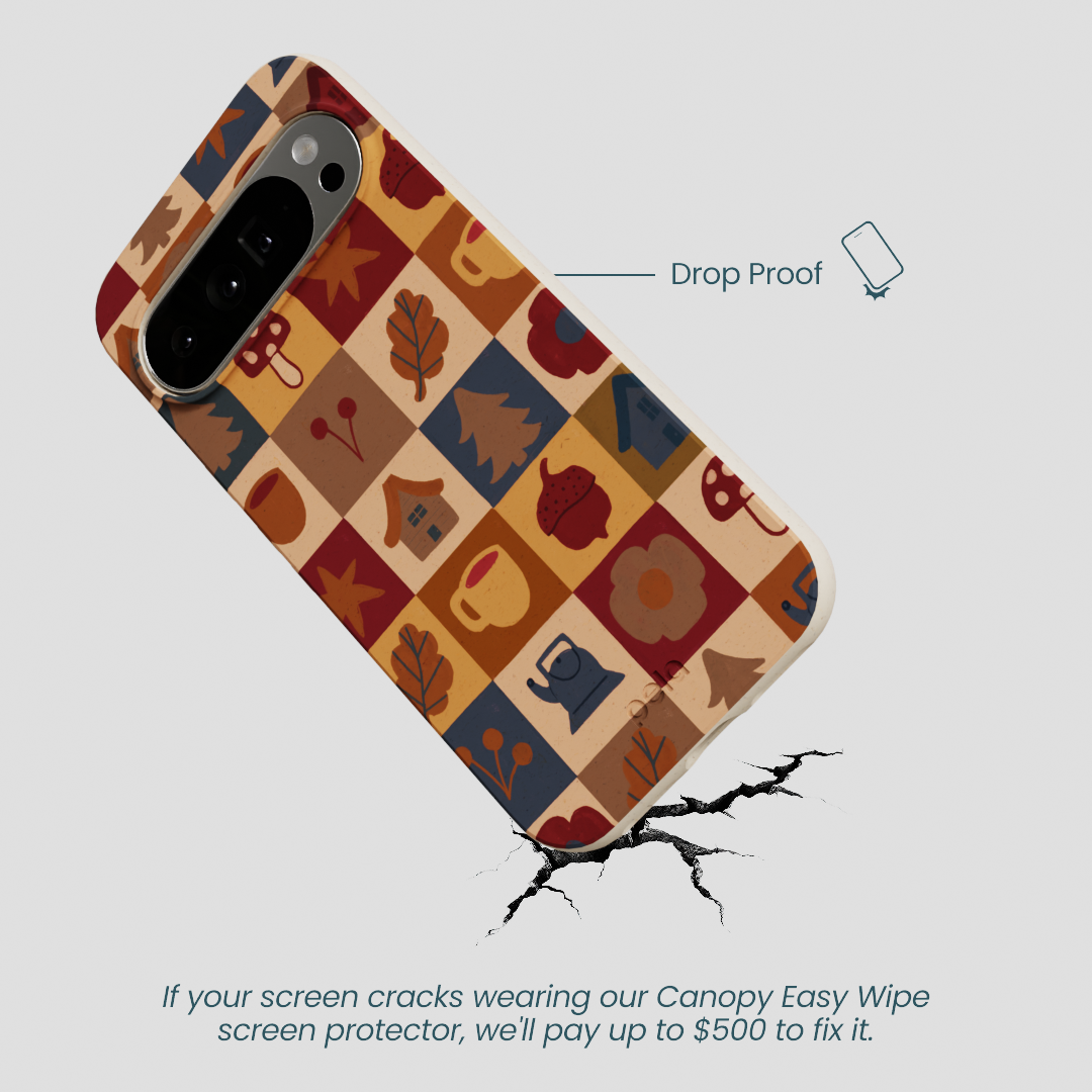 London Fog Rustic Grid Google Pixel 10 Pro XL Case