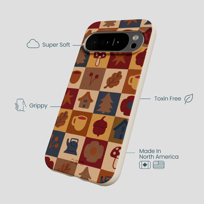 London Fog Rustic Grid Google Pixel 10 Pro XL Case