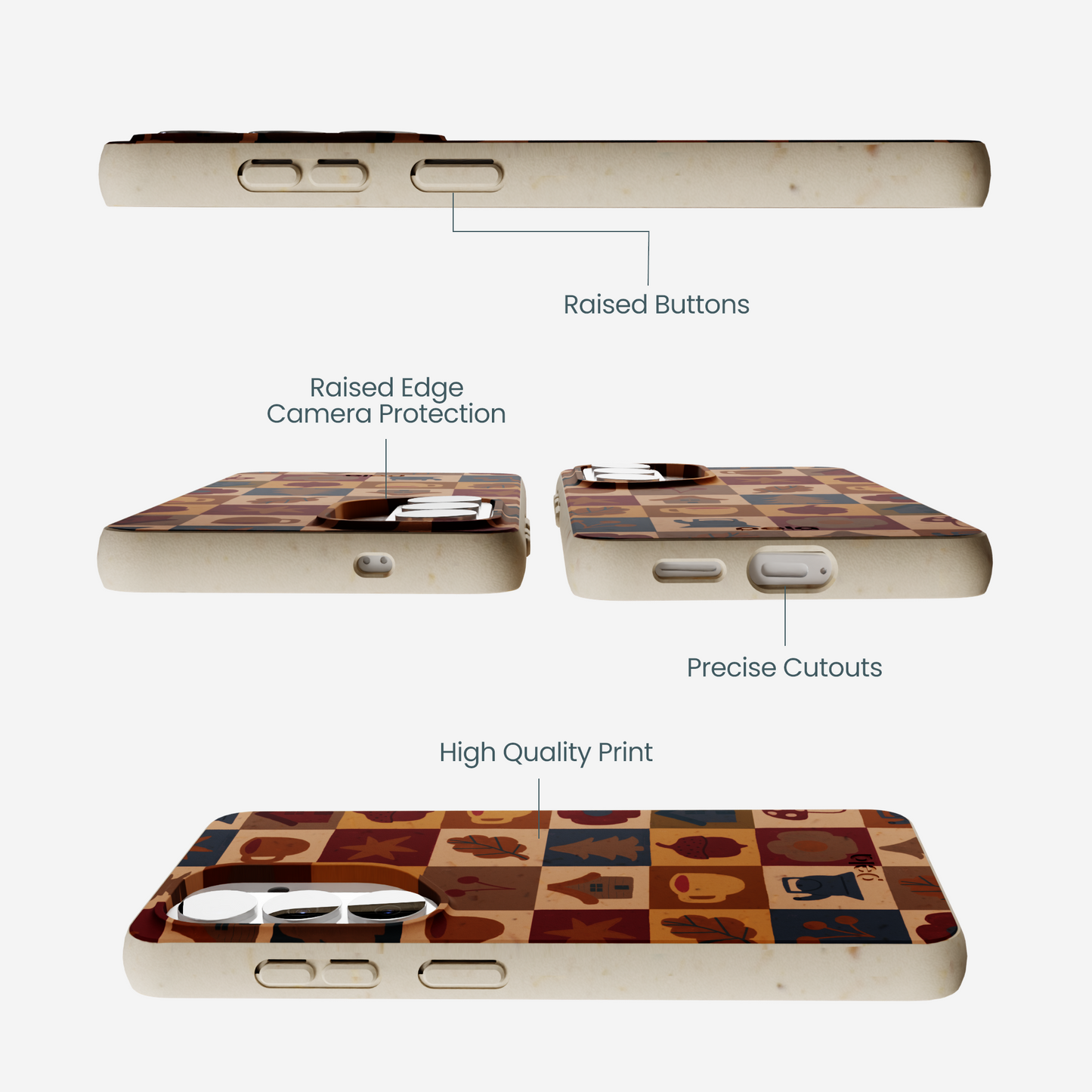 London Fog Rustic Grid Samsung Galaxy S26 Case