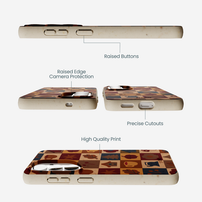 London Fog Rustic Grid Samsung Galaxy S26 Case