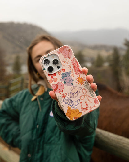Seashell Retro Rodeo Samsung Galaxy S26+(Plus) Case
