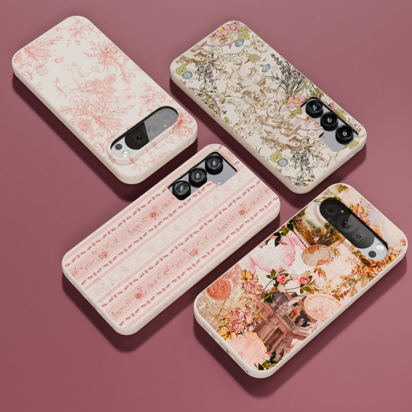 Seashell Rococo Bouquets Samsung Galaxy S26 Ultra Case