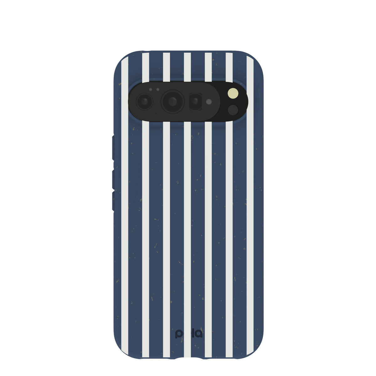 Navy Blue Sailor Stripes Vertical Google Pixel 10 Pro XL Case