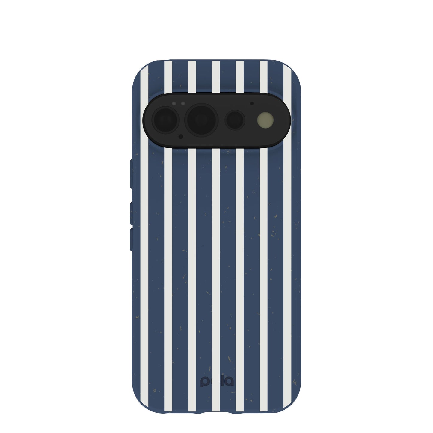 Navy Blue Sailor Stripes Vertical Google Pixel 11 Pro Case