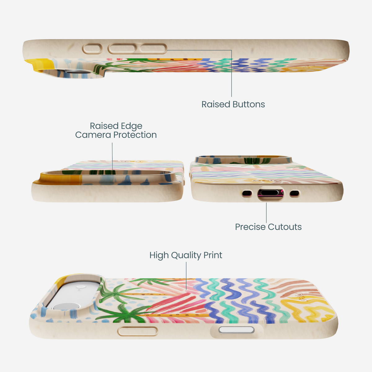 Seashell Salt and Summit iPhone Air Case