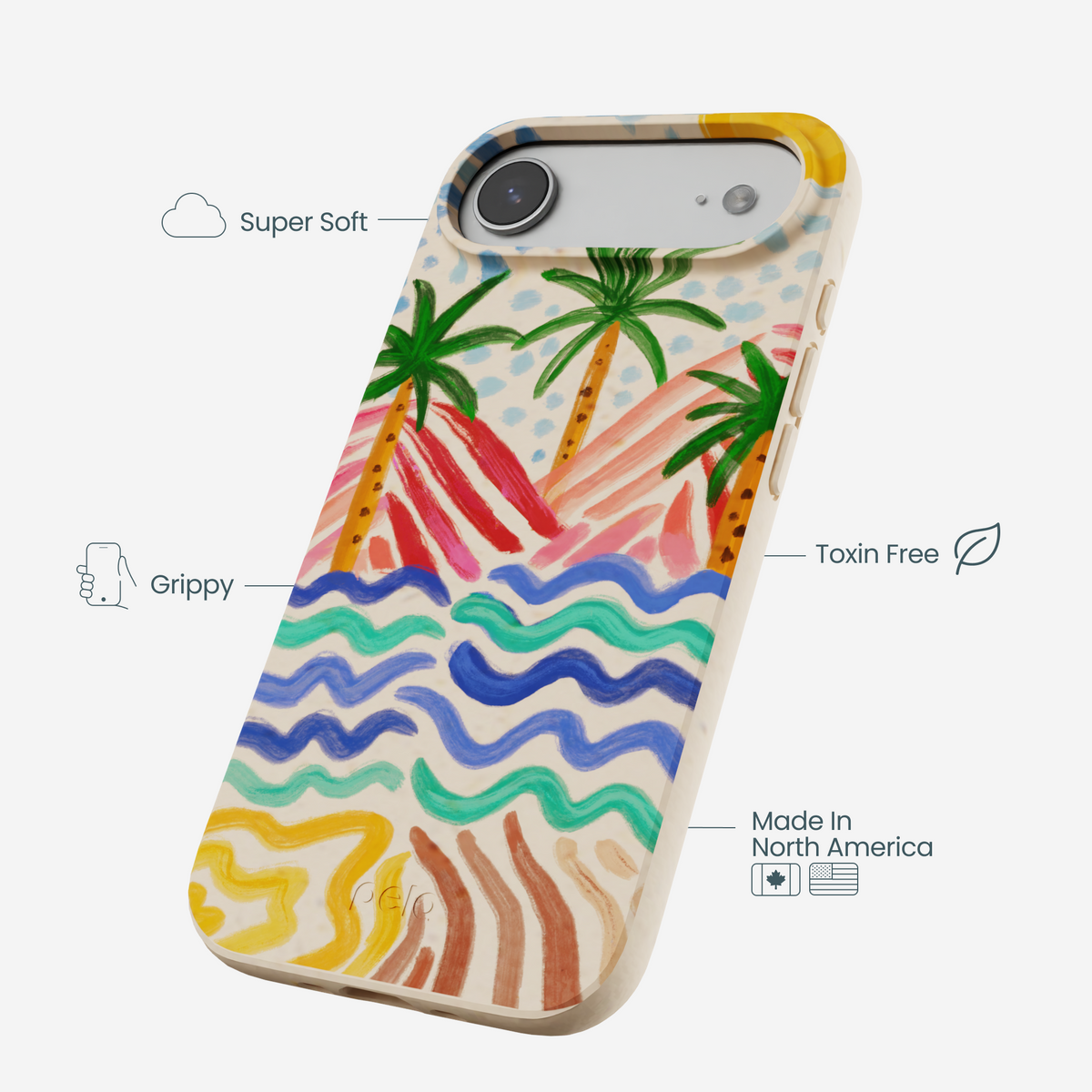 Seashell Salt and Summit iPhone Air Case