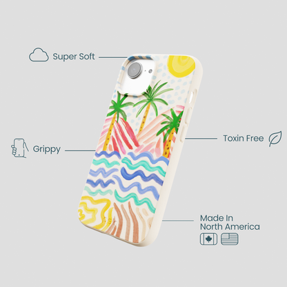 Seashell Salt and Summit iPhone 16e/17e Case