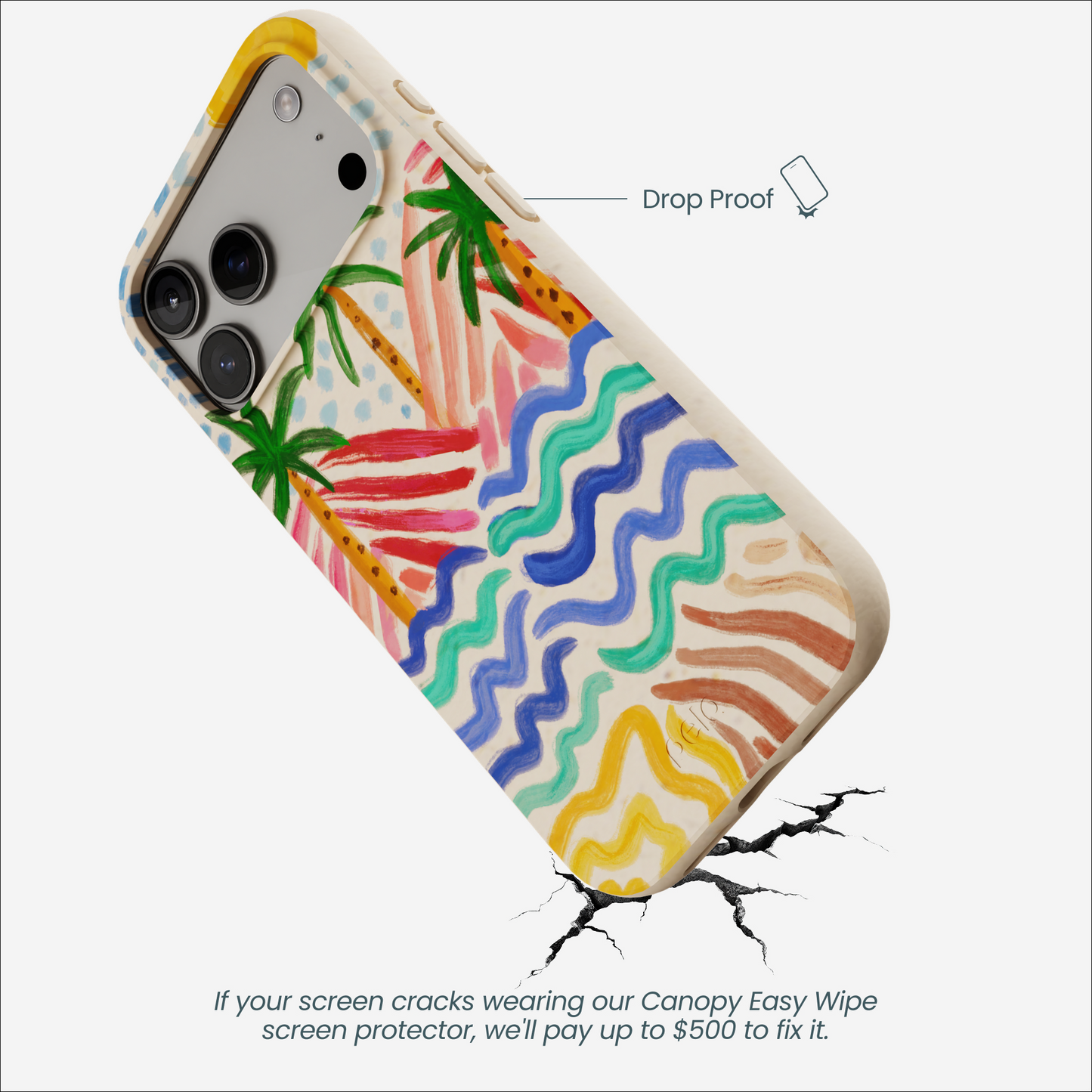 Seashell Salt and Summit iPhone 17 Pro Max Case