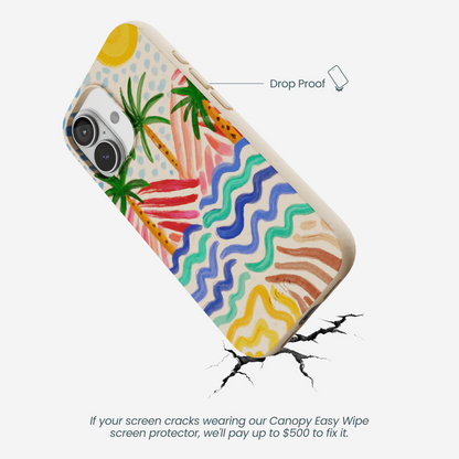 Seashell Salt and Summit iPhone 17 Case