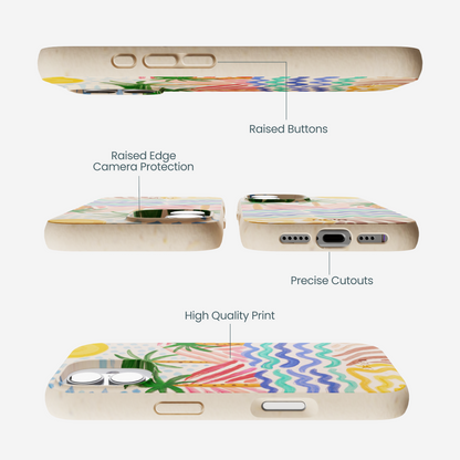 Seashell Salt and Summit iPhone 17 Case