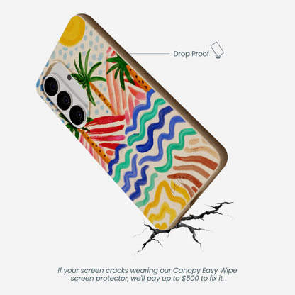 Seashell Salt and Summit Samsung Galaxy S26 Case