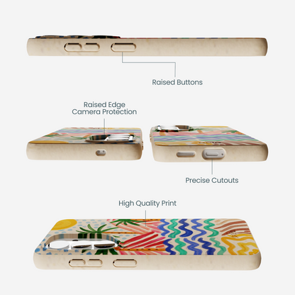 Seashell Salt and Summit Samsung Galaxy S26 Case