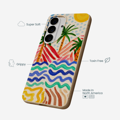 Seashell Salt and Summit Samsung Galaxy S26 Case