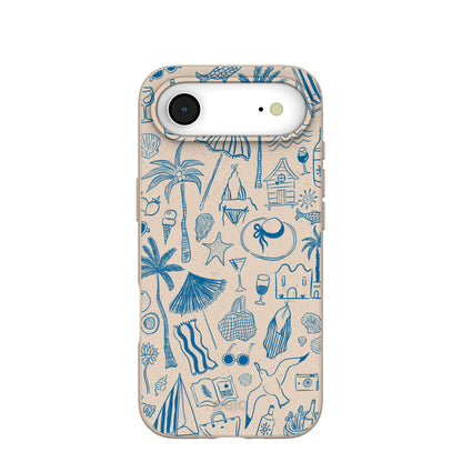 Seashell Salted Ink iPhone Air Case